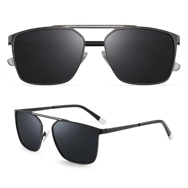 fashion sunglasses frames vintage spot square metal frame size 56-17-145 polarized, Black
fashion sunglasses frames vintage spot square metal frame size 56-17-145 polarized, Black