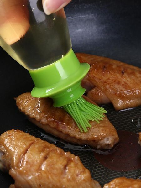 tools & accessories oil bottle brush, baster brush for bbq,silicone brush,olive vinegar salad dressing dispenser (green)
tools & accessories oil bottle brush, baster brush for bbq,silicone brush,olive vinegar salad dressing dispenser (green)