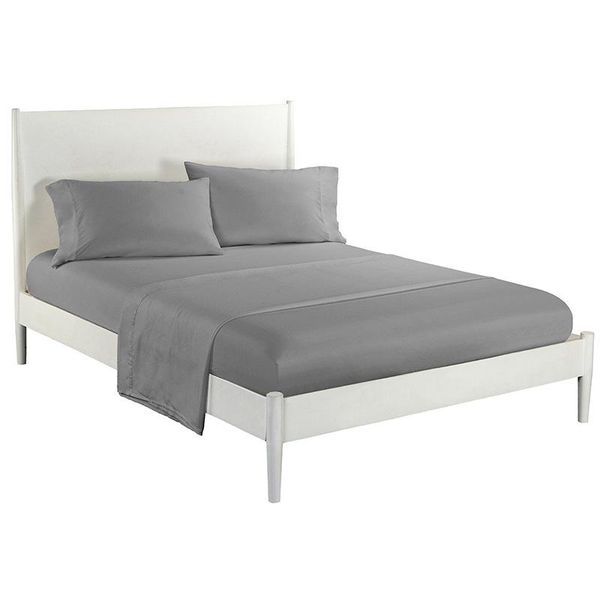 sheets & sets pure color bedding set brief bed linens queen/ king size gray soft comfortable white flat sheet+fitted sheet+case
sheets & sets pure color bedding set brief bed linens queen/ king size gray soft comfortable white flat sheet+fitted sheet+case