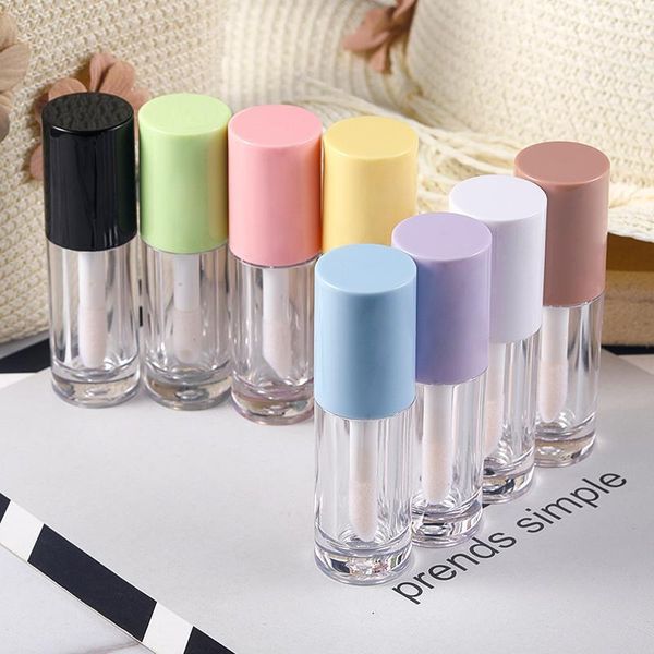 storage bottles & jars 15/30pcs 6ml transparent lip gloss big doe foot wand tube yellow pink blue white black purple brush liquid eyeshadow
storage bottles & jars 15/30pcs 6ml transparent lip gloss big doe foot wand tube yellow pink blue white black purple brush liquid eyeshadow