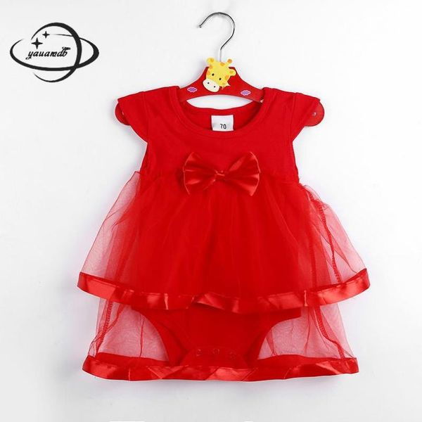 yauamdb baby dress summer autumn 3m-24m mesh girls princess knee length lace bow children's short sleeve o-neck clothing y23 girl', Red;yellow
yauamdb baby dress summer autumn 3m-24m mesh girls princess knee length lace bow children's short sleeve o-neck clothing y23 girl', Red;yellow