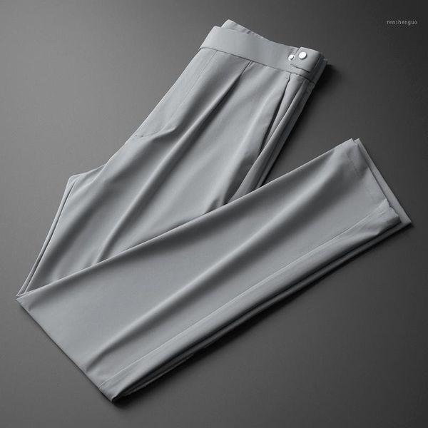 women's pants & capris high end silky and cool men's comfortable drop all around spring summer slim casual elastic, Black;white
women's pants & capris high end silky and cool men's comfortable drop all around spring summer slim casual elastic, Black;white