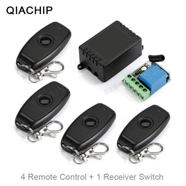 smart home control qiachip 433 mhz universal wireless remote switch dc 12v 1ch relay receiver module rf transmitter electronic lock
smart home control qiachip 433 mhz universal wireless remote switch dc 12v 1ch relay receiver module rf transmitter electronic lock