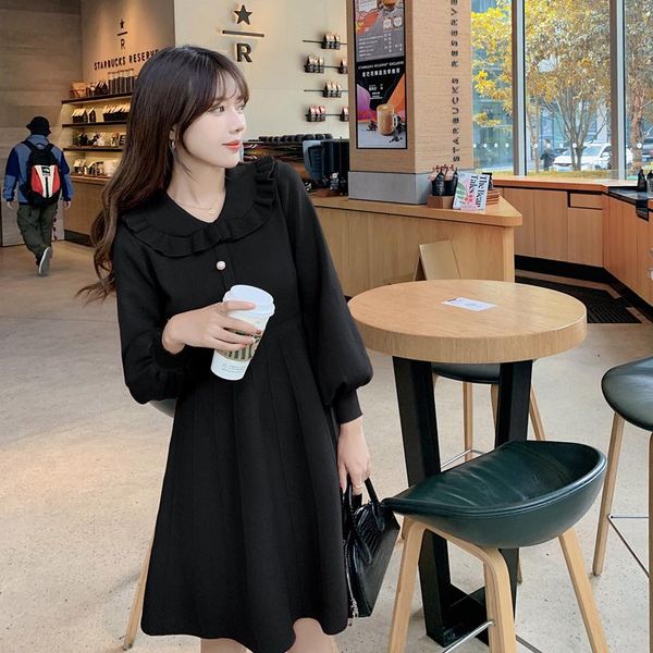 casual dresses of korean women's dress in autumn and winter 2021 doll neck solid color christmas red knitted waist closing, Black;gray
casual dresses of korean women's dress in autumn and winter 2021 doll neck solid color christmas red knitted waist closing, Black;gray