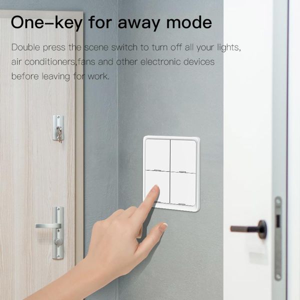 smart home control scene switch intelligent scenes and can be flexibly placed anywhere stick use high quality
smart home control scene switch intelligent scenes and can be flexibly placed anywhere stick use high quality