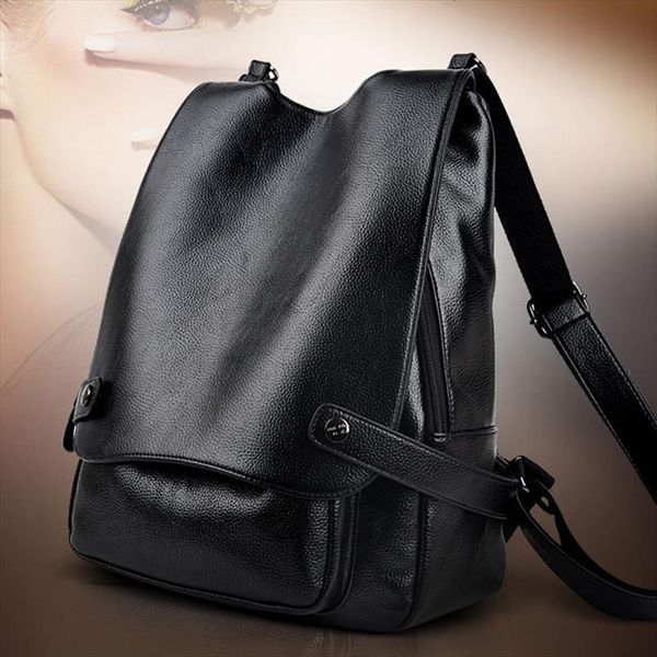 women soft leather backpack fashion casual shoulder bag backpacks high capacity school bags solid pack
women soft leather backpack fashion casual shoulder bag backpacks high capacity school bags solid pack