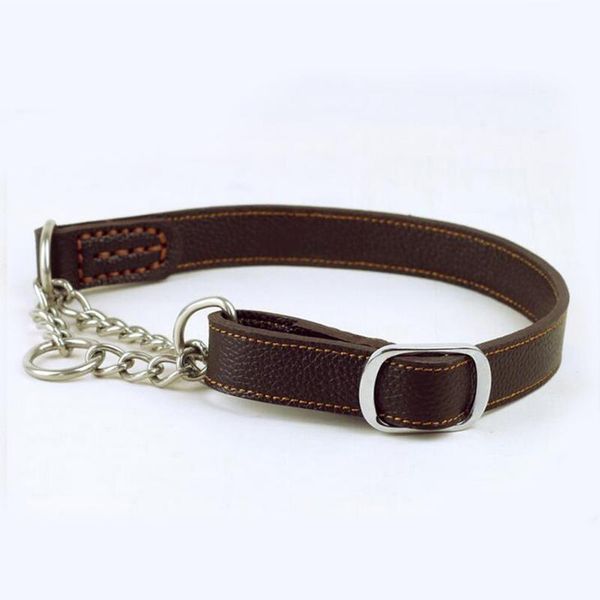 high qulity leather dog collar 2 colors lead 40-53cm length refined cowhide tie adjustable big traction rope leads collars & leashes
high qulity leather dog collar 2 colors lead 40-53cm length refined cowhide tie adjustable big traction rope leads collars & leashes