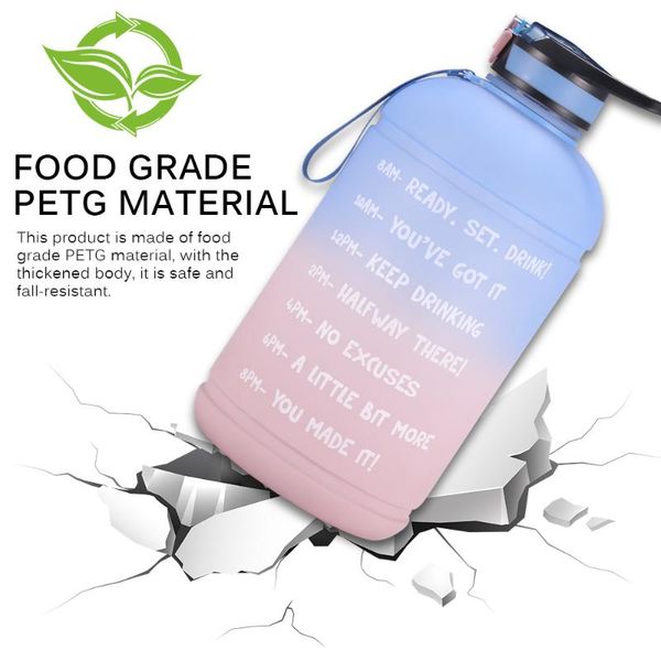 outdoor water bottle sports bottles 3.78l with lid hiking camping plastic grade petg material activities gym cup
outdoor water bottle sports bottles 3.78l with lid hiking camping plastic grade petg material activities gym cup
