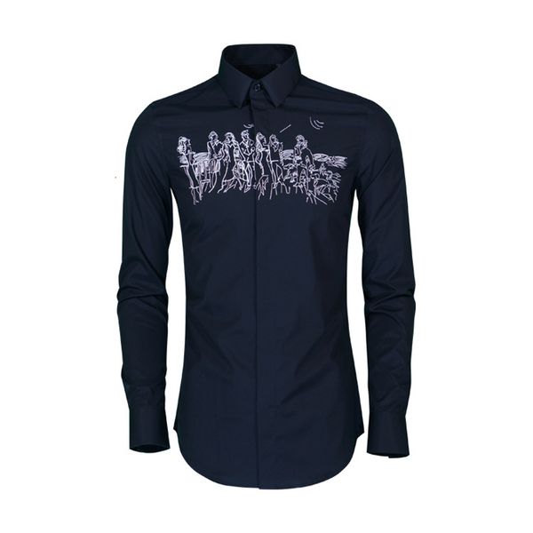 shirt shirt plus size 4xl shirt portrait embroidery long sleeve chemise homme solid color cotton shirts for men, White;black
shirt shirt plus size 4xl shirt portrait embroidery long sleeve chemise homme solid color cotton shirts for men, White;black
