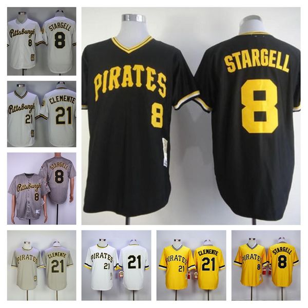 retro men jersey 8 willie stargell 9 bill mazeroski #21 clemente black yellow grey white baseball jerseys, Blue;black
retro men jersey 8 willie stargell 9 bill mazeroski #21 clemente black yellow grey white baseball jerseys, Blue;black