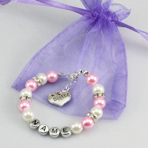 beaded, strands name personalised girl baby birthday christmas gift charm bracelet with bag-light pink, Black
beaded, strands name personalised girl baby birthday christmas gift charm bracelet with bag-light pink, Black