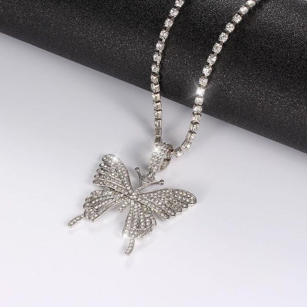 fashion single layer claw chain butterfly wing necklace creative clavicle selling pendant female chains, Silver
fashion single layer claw chain butterfly wing necklace creative clavicle selling pendant female chains, Silver
