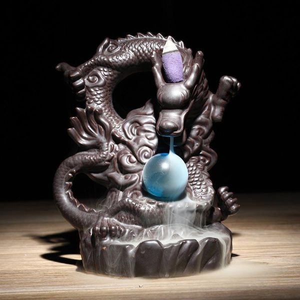 fragrance lamps ceramic dragon backflow incense burner with crystal ball smoke waterfall sticks holder xianglong deskornaments decor
fragrance lamps ceramic dragon backflow incense burner with crystal ball smoke waterfall sticks holder xianglong deskornaments decor