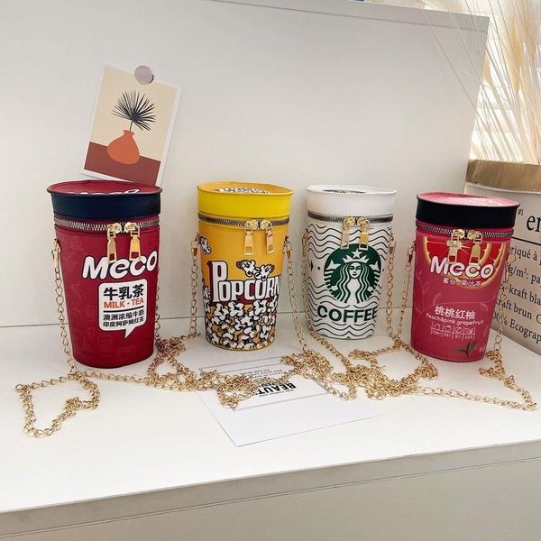 cross body popcorn drink bottle cylinder shaped bag shoulder bags messenger for women pu chain crossbody ladies bucket handbags purses
cross body popcorn drink bottle cylinder shaped bag shoulder bags messenger for women pu chain crossbody ladies bucket handbags purses