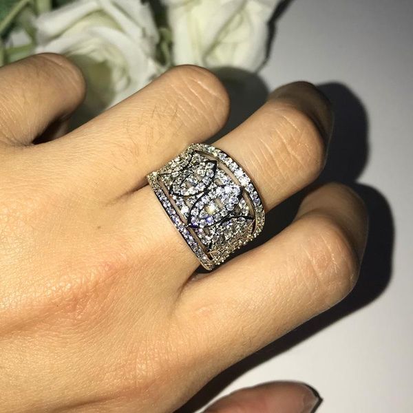 cluster rings s925 sterling silver real natural micro-inlay diamond ring for women anillos wedding gemstone jewelry bizuteria, Golden;silver
cluster rings s925 sterling silver real natural micro-inlay diamond ring for women anillos wedding gemstone jewelry bizuteria, Golden;silver