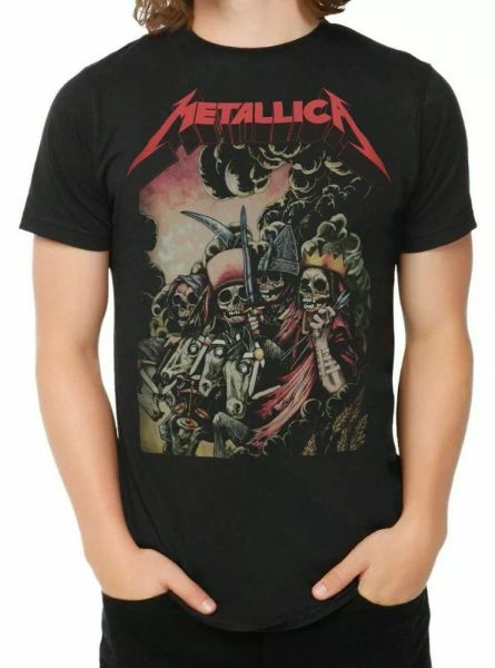 metallica the four horsemen t-shirt new xs-3xl 100% authentic & official, White;black
metallica the four horsemen t-shirt new xs-3xl 100% authentic & official, White;black