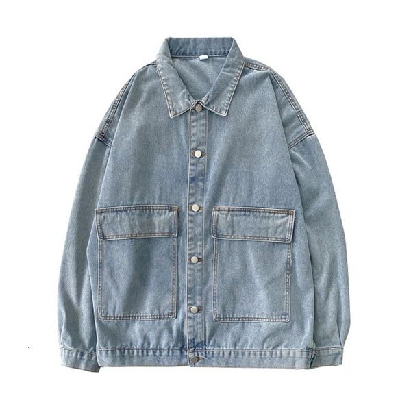 men's jackets plus size jean jacket, vintage denim jacket for men, korean style, with solid pockets, fall and spring nvk0, Black;brown
men's jackets plus size jean jacket, vintage denim jacket for men, korean style, with solid pockets, fall and spring nvk0, Black;brown