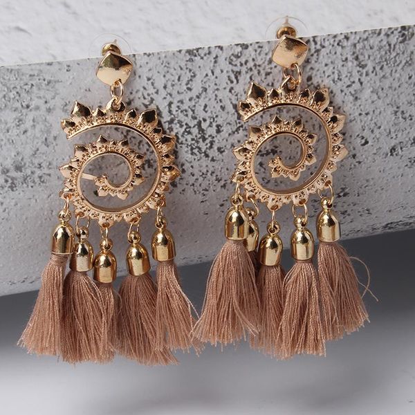 fashion big statement tassel drop earrings for women bohemian handmade brincos fringe earring tassle lange oorbellen jewelry dangle & chande, Silver
fashion big statement tassel drop earrings for women bohemian handmade brincos fringe earring tassle lange oorbellen jewelry dangle & chande, Silver