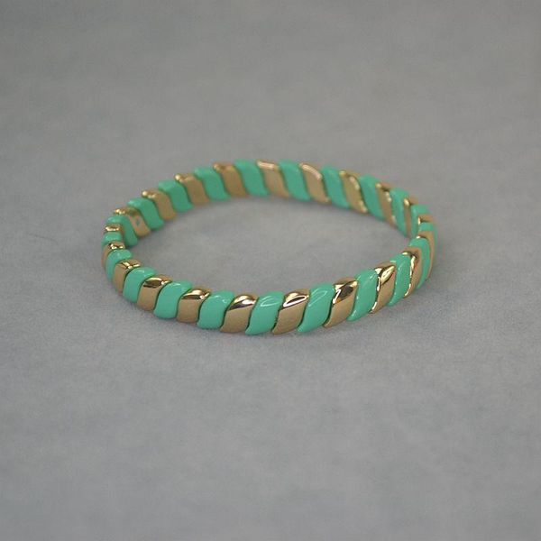 bangle bohemian style green wheat enamel elastic bracelet mixed with street pos, Black
bangle bohemian style green wheat enamel elastic bracelet mixed with street pos, Black