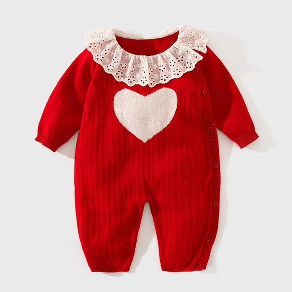 pullover baby girl red knitting rompers born korean jumpsuit infant one piece cotton romper toddler boutique clothes year clothing, Blue
pullover baby girl red knitting rompers born korean jumpsuit infant one piece cotton romper toddler boutique clothes year clothing, Blue
