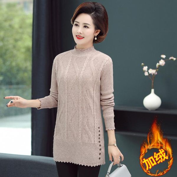 women's sweaters autumn winter clothing velvet thick hedging sweaters&jumpers korean half-high collar mid-length pullovers solid women, White;black
women's sweaters autumn winter clothing velvet thick hedging sweaters&jumpers korean half-high collar mid-length pullovers solid women, White;black