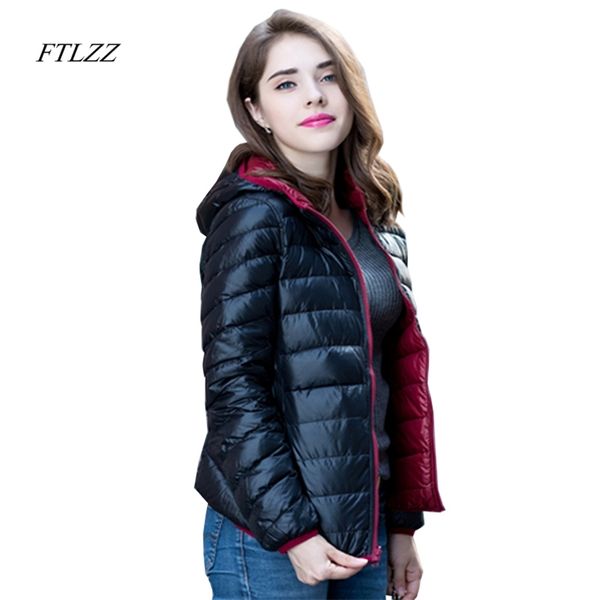 women ultra light down jacket double side reversible jackets plus size 4xl feather 210430, Black
women ultra light down jacket double side reversible jackets plus size 4xl feather 210430, Black