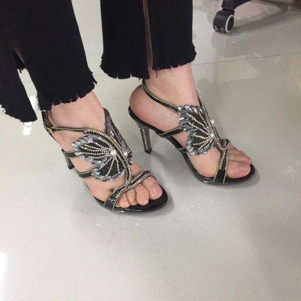 women pumps summer hollow flowers crystal sandals ankle strap diamond pearl princess shoes wedding heels sliver, Black
women pumps summer hollow flowers crystal sandals ankle strap diamond pearl princess shoes wedding heels sliver, Black