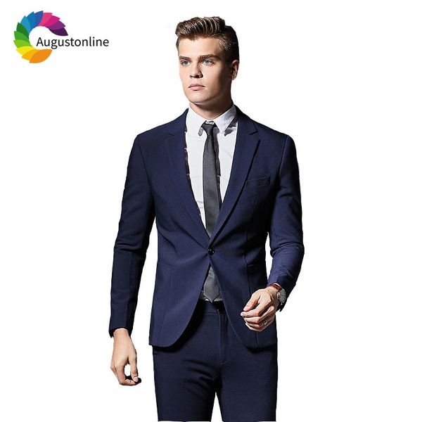 men's suits & blazers formal navy blue men wedding for man slim fit groom tuxedo custom made gentle blazer jacket pants 2piec, White;black
men's suits & blazers formal navy blue men wedding for man slim fit groom tuxedo custom made gentle blazer jacket pants 2piec, White;black