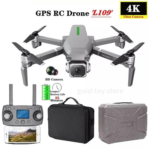 drones 2021 l109-s rc drone with 4k hd camera professional 5g wifi gps fpv quadcopter helicopter distance dron toys 
drones 2021 l109-s rc drone with 4k hd camera professional 5g wifi gps fpv quadcopter helicopter distance dron toys