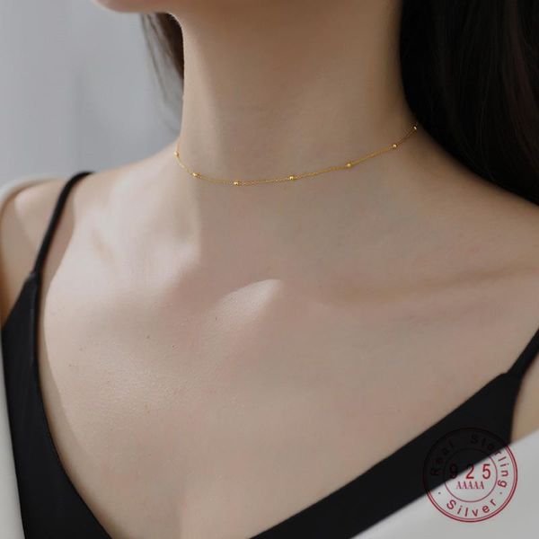 chains hi man 925 sterling silver french simple bead clavicle chain necklace women luxury temperament party jewelry accessories
chains hi man 925 sterling silver french simple bead clavicle chain necklace women luxury temperament party jewelry accessories