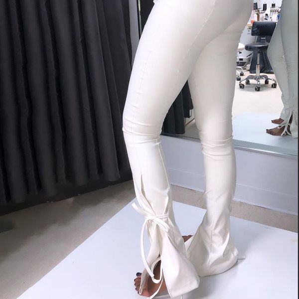 capri manna hollow bandage y2k style casual street wear 2021 winter plutonium leather women's pants, Black;white
capri manna hollow bandage y2k style casual street wear 2021 winter plutonium leather women's pants, Black;white