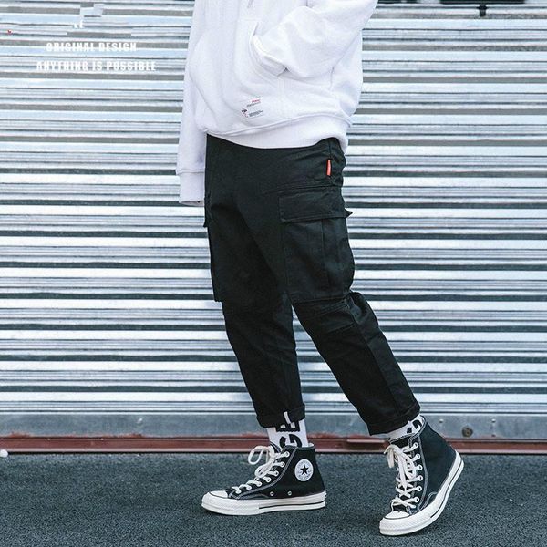 men's pants tide brand functional overalls japanese style students men and women all match four seasons loose casual, Black
men's pants tide brand functional overalls japanese style students men and women all match four seasons loose casual, Black