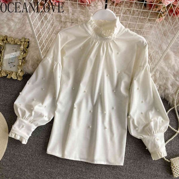 chiffon women shirts blouses spring korean fashion blusas de mujer solid o-neck loose long sleeve pullover 210415, White
chiffon women shirts blouses spring korean fashion blusas de mujer solid o-neck loose long sleeve pullover 210415, White