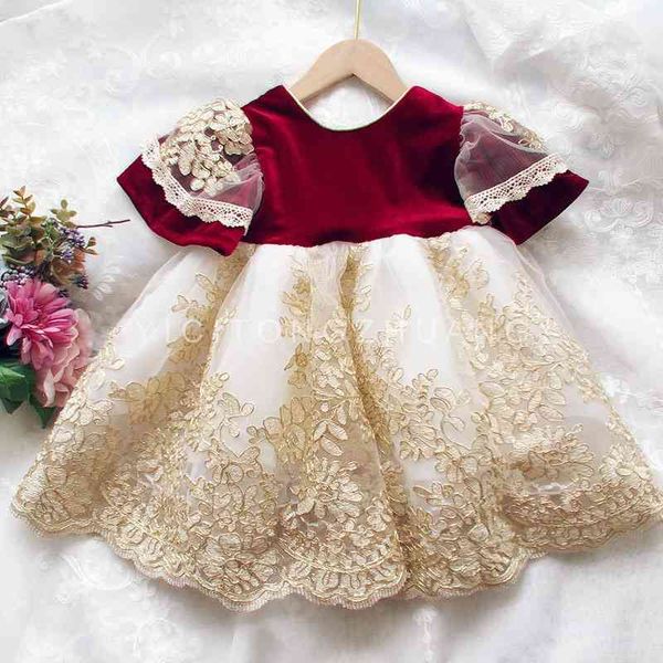 spanish girls embroidery dress flutter sleeve bungundy ball gown year spring fashion kids' clothing 210529, Red;yellow
spanish girls embroidery dress flutter sleeve bungundy ball gown year spring fashion kids' clothing 210529, Red;yellow