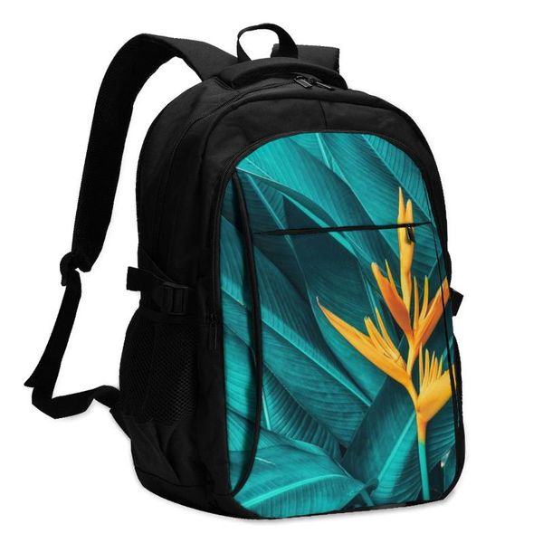 backpack bags school for boy girl teenagercolorful flower on dark tropical foliage usb charge computer lapback pack
backpack bags school for boy girl teenagercolorful flower on dark tropical foliage usb charge computer lapback pack