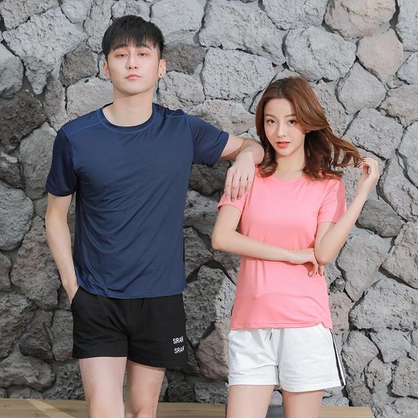 men's t-shirts outdoor quick drying t-shirt summer sports short sleeve women's ice silk running sweat absorption breathable fitnes, White;black
men's t-shirts outdoor quick drying t-shirt summer sports short sleeve women's ice silk running sweat absorption breathable fitnes, White;black