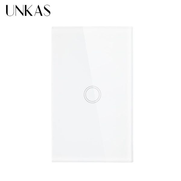 smart home control unkas us standard switch 1 gang way touch sensor power luxury tempered crystal glass single fire line wall light
smart home control unkas us standard switch 1 gang way touch sensor power luxury tempered crystal glass single fire line wall light