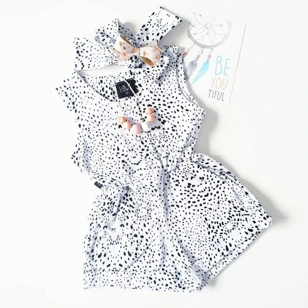 jumpsuits 1-4years toddler children girls rompers polka dots print sleeveless o-neck romper headband shorts pants outfits, Blue
jumpsuits 1-4years toddler children girls rompers polka dots print sleeveless o-neck romper headband shorts pants outfits, Blue
