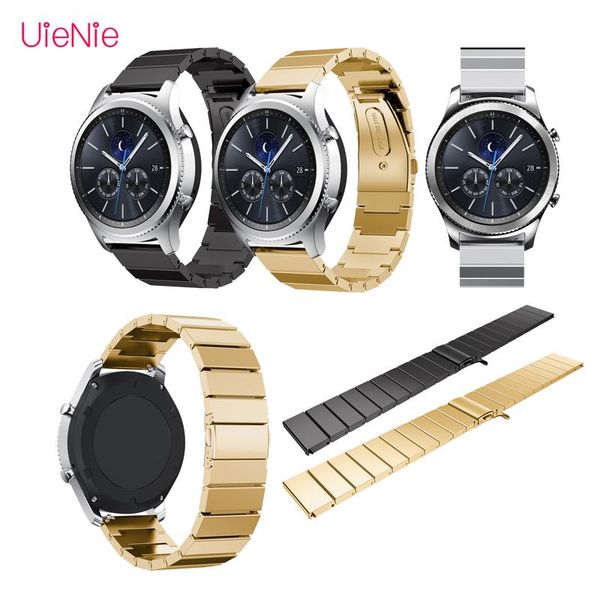 watch bands for samsung s3 classic one bead slings 22mm stainless steel metal strap gear frontier wristband, Black;brown
watch bands for samsung s3 classic one bead slings 22mm stainless steel metal strap gear frontier wristband, Black;brown