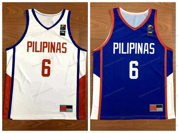 custom jordan clarkson #6 team philippines basketball jersey sewn white blue s-4xl name and number quality, Black;red
custom jordan clarkson #6 team philippines basketball jersey sewn white blue s-4xl name and number quality, Black;red
