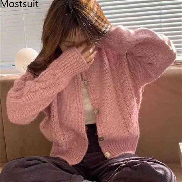 autumn korean knitted women cardigans sweaters long sleeve v-neck single-breasted fashion solid loose femme 210513, White;black
autumn korean knitted women cardigans sweaters long sleeve v-neck single-breasted fashion solid loose femme 210513, White;black