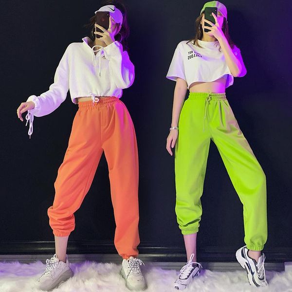 women's pants & capris sweatpants hiphop street high waist versatile leggings fluorescent elastic hip hop handsome jazz trend, Black;white
women's pants & capris sweatpants hiphop street high waist versatile leggings fluorescent elastic hip hop handsome jazz trend, Black;white