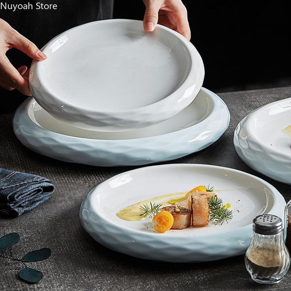dishes & plates creative white round 11.6-inch large plate restaurant el tableware diamond pattern display plate/dinner set and
dishes & plates creative white round 11.6-inch large plate restaurant el tableware diamond pattern display plate/dinner set and