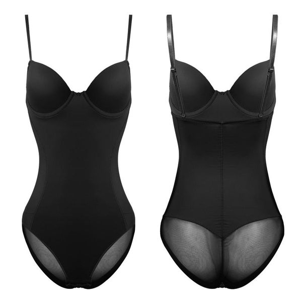 women's shapers women pure color one-piece adjustable straps slight pads see-through mesh patchwork stretchy jumpsuit corset bustier bo, Black;white
women's shapers women pure color one-piece adjustable straps slight pads see-through mesh patchwork stretchy jumpsuit corset bustier bo, Black;white