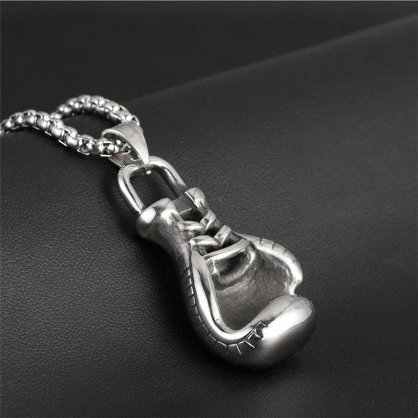 pendant necklaces boxing gloves necklace men jewelry on the neck stainless steel sports gifts for man accessories fashion chain, Silver
pendant necklaces boxing gloves necklace men jewelry on the neck stainless steel sports gifts for man accessories fashion chain, Silver