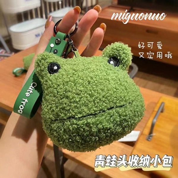 keychains 2021 frog plush keychain mini kawaii girl gifts pendant couple charm zipper coin bag ladies small wallet earphone storage bags, Silver
keychains 2021 frog plush keychain mini kawaii girl gifts pendant couple charm zipper coin bag ladies small wallet earphone storage bags, Silver