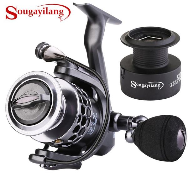 sougayilang xy1000-5000 fishing reel aluminum alloy spool spinning 12kg max drag 5.5:1 13+1bb pesca baitcasting reels
sougayilang xy1000-5000 fishing reel aluminum alloy spool spinning 12kg max drag 5.5:1 13+1bb pesca baitcasting reels