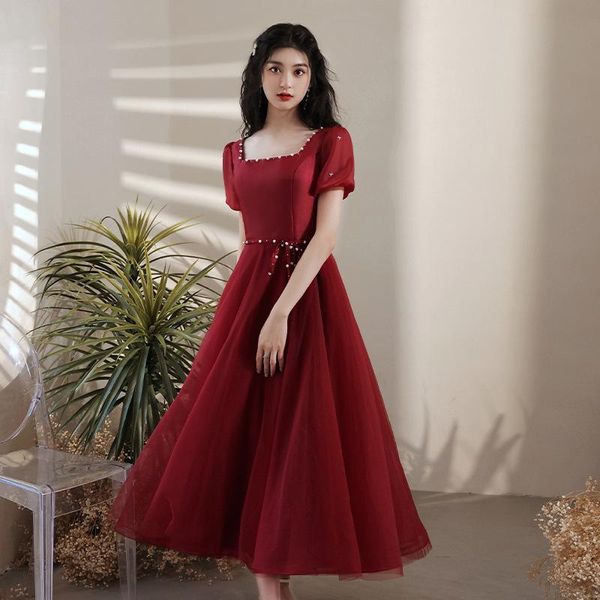 ethnic clothing beaded bandage mid length women qipao square collar cheongsam puff sleeve mesh bride wedding dress charming pleated dre, Red
ethnic clothing beaded bandage mid length women qipao square collar cheongsam puff sleeve mesh bride wedding dress charming pleated dre, Red