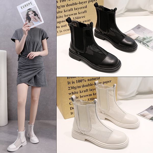 trend martin boots women's summer thin 2021 fashion spring and autumn single boots white net face cool, Black
trend martin boots women's summer thin 2021 fashion spring and autumn single boots white net face cool, Black