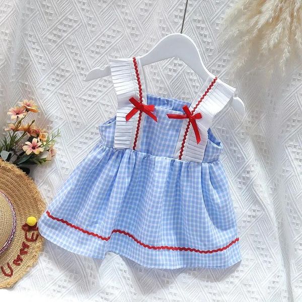 girl's dresses vidmid children's suspender dress summer foreign style korean princess baby kids girls vest plaid p5362, Red;yellow
girl's dresses vidmid children's suspender dress summer foreign style korean princess baby kids girls vest plaid p5362, Red;yellow